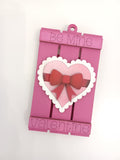Pallet Ornaments/ Gift Card / Note Holder