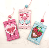 Pallet Ornaments/ Gift Card / Note Holder