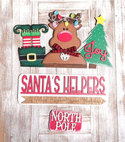 North Pole Insert- Truck, Bread Board, Pallet