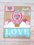 Hot Air Balloon - Sign Set for Trucks/Breadboards