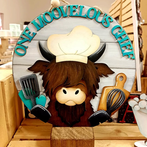 Moovelous Chef Sign