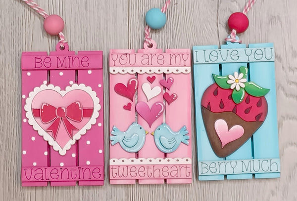 Pallet Ornaments/ Gift Card / Note Holder