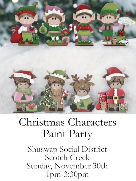 Paint Party, The Social District, Scotch Creek