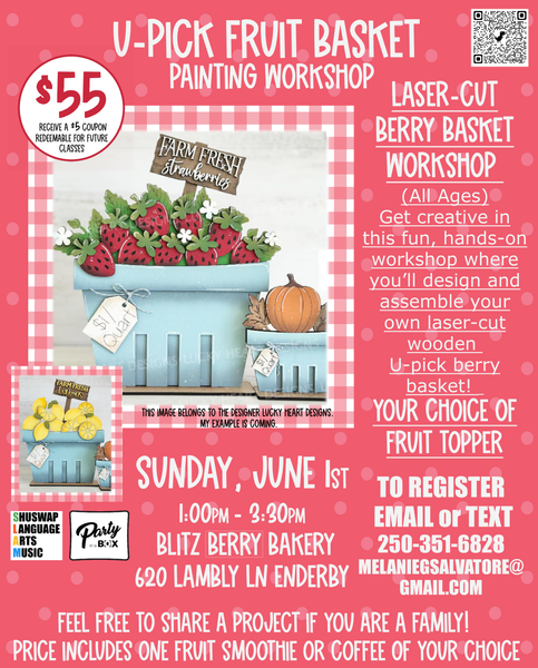 U-Pick Fruit Basket Art Class