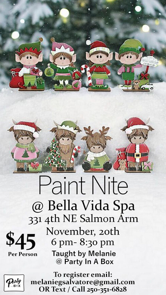Paint Nite at Bella Vida Spa